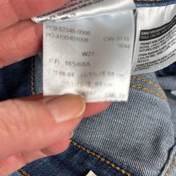 Levi's Unbasic Blue Mile High Super Skinny Jeans - Picture 5 of 7